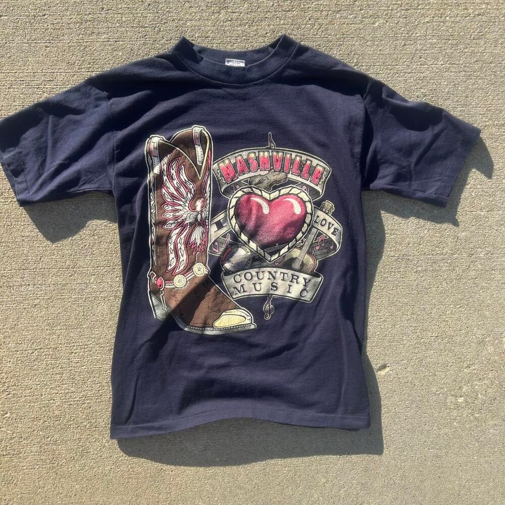 Vintage nashville t shirt size medium